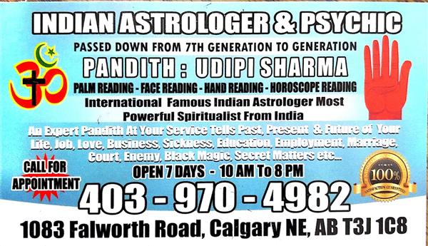INDIAN ASTROLOGER & PSYCHIC